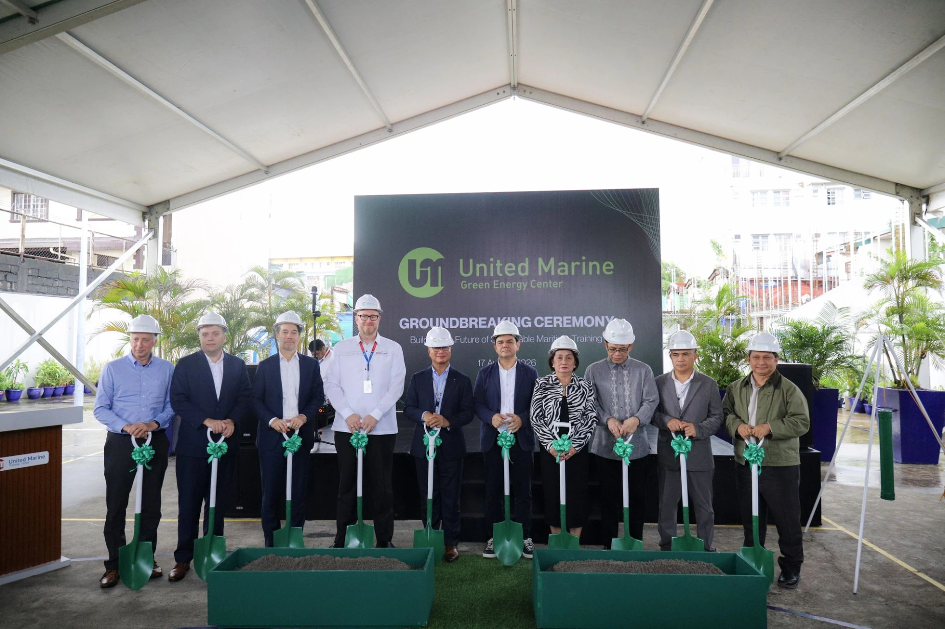 Groundbreaking Ceremony United Marine Green Energy
