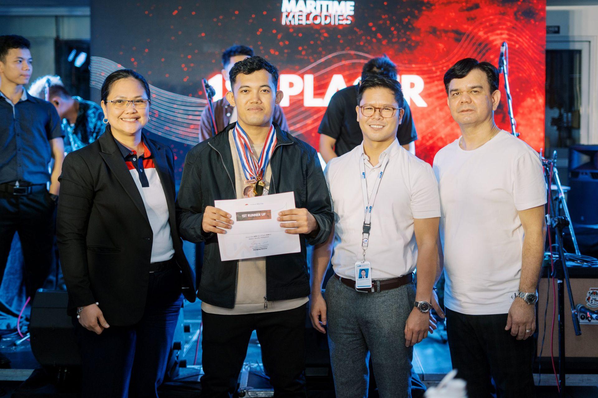 Engine Prospective Officers Training Program: Ryan Olorvida – first runner-up
